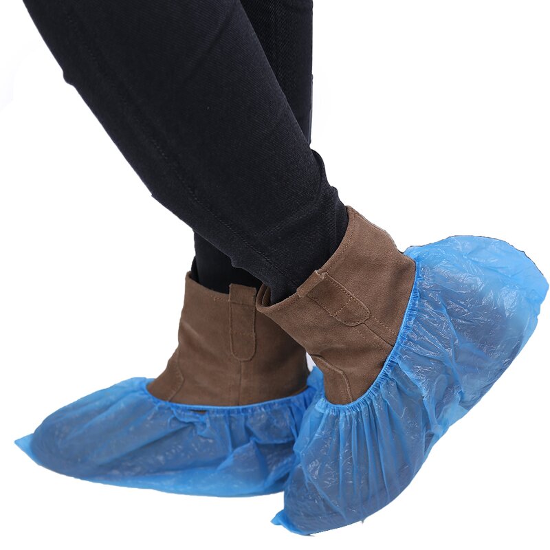 Shoe Covers Manufacturer - Low price disposable waterproof PE plastic shoe covers