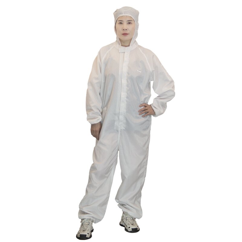 ESD Clothes Manufacturer - Washable Anti-Static Jumpsuit Cleanroom Suit Garment Without Hood