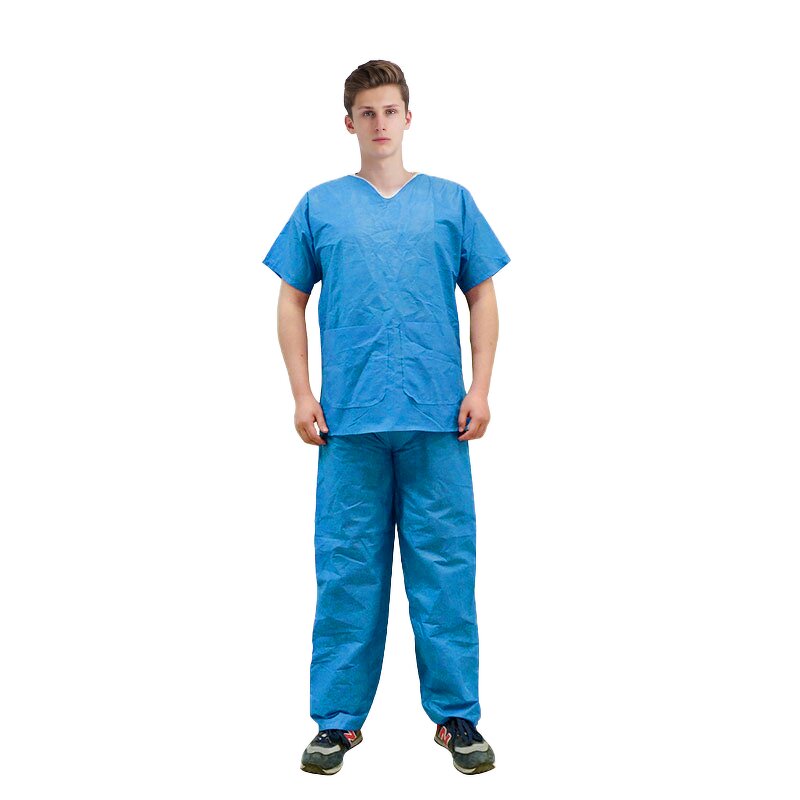 Hospital Gown Manufacturer - Non Woven Fabric Patient Clothes Surgery Disposable Shirts