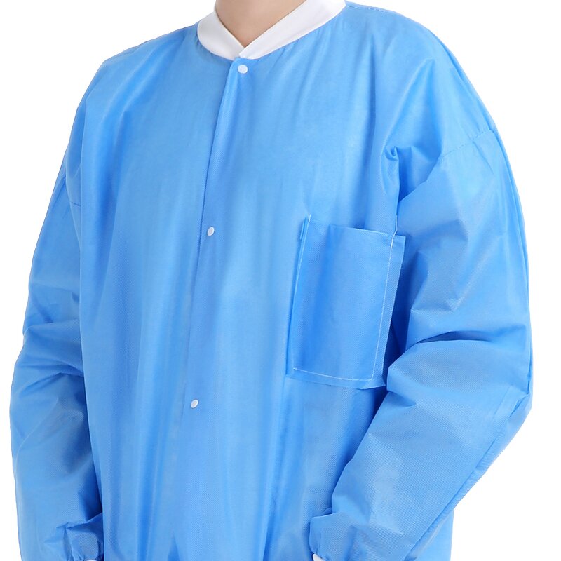 Disposable Lab Jackets Manufacturer - SMS Medical Jackets/Coats for Men and Women