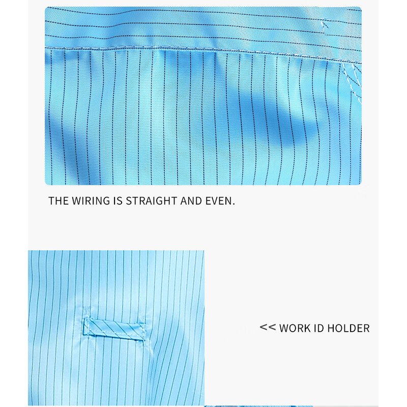 Cleanroom Gown Sets Manufacturer - ESD Protected Anti Chemical Waterproof Dustproof Safety Attire Clothing