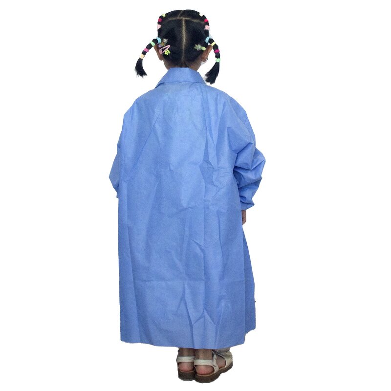 Disposable Children's Gown Manufacturer - Long Sleeve Waterproof Art Painting Kid Eating Clothes Custom Apron