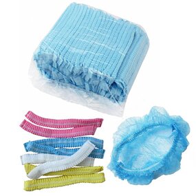 Disposable Bouffant Cap Manufacturer - Non Woven Medical Clip Cap Elastic Doctor Nurse