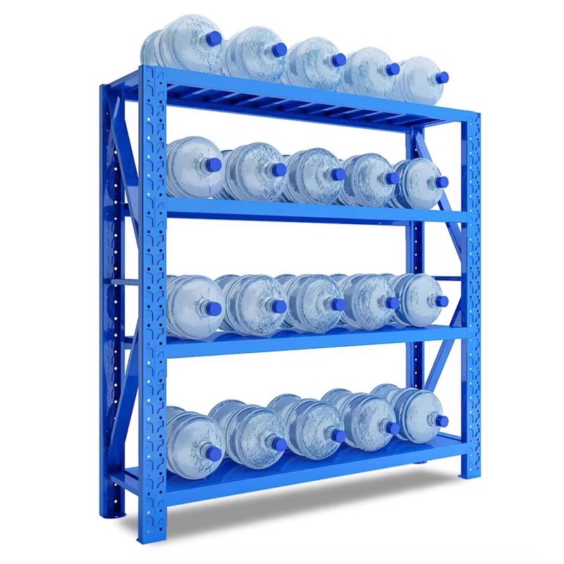 Steel Pallet Racks Manufacturer - 200kg-500kg Corrosion Protected Drive-In VNA Warehouse Storage Metal Shelving Units