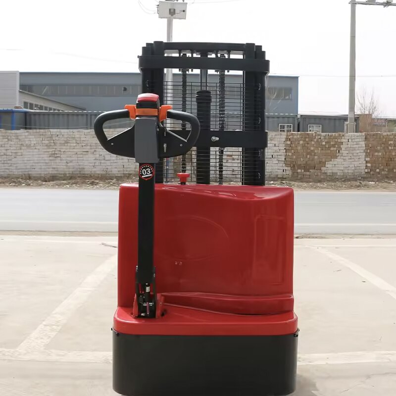 Electric Forklift Manufacturer - Yuande Warehouse Automatic Stacker 1 Ton 1.2 Ton 1.5 Ton Electric Pallet Stacker with 3m 3.5m Lifting Height