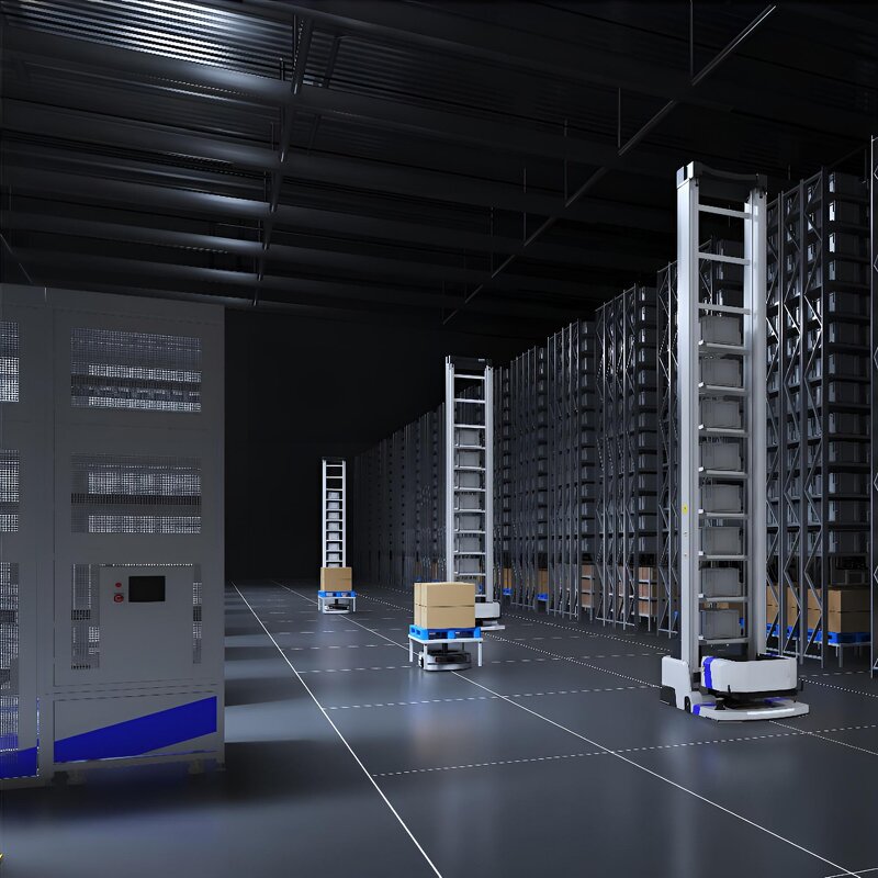 AGV Car Manufacturer - Automated Guided Vehicle Forklift Laser Navigation Method 100kg/500kg Load Capacity New Electric Robot for Home Use