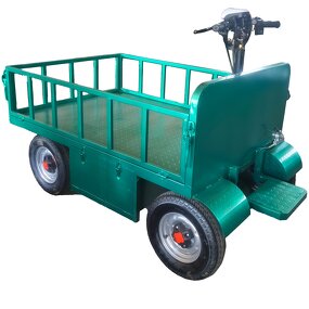 Electric Flatbed Truck Manufacturer - Four-Wheel Multi-Functional for Warehouse Transport Core Handling Steel Used Farm