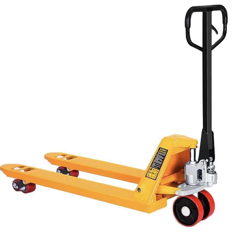 Hand Forklift Pallet Truck Manufacturer - Yuande High Quality Nylon Wheel 3 Tons 2 Ton 5 Ton Manual Hydraulic Jack Forklift with 685mm 550mm