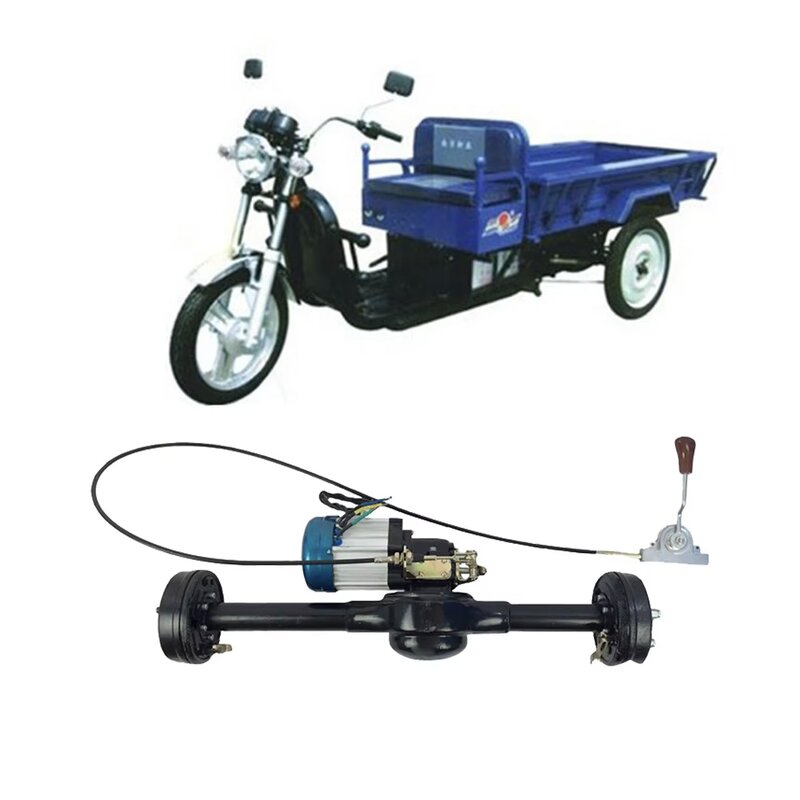 BLDC Dc Brushless Motor Manufacturer - 72v 60v 2000w 3000w 4000w Three Speed Rear Axle Controller Electric Rickshaw Motor for Car