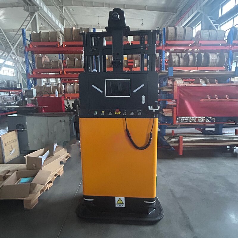 AGV Stacking Robot Forklift Manufacturer - Powerful 1.5t 2t Electric 3 Way Pallet Stacker Pallet Truck Adjustable Lifting Height AGV