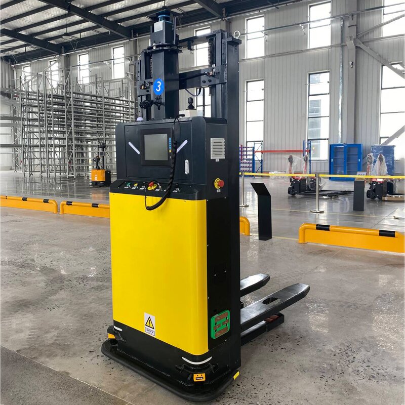 Steel Electric AGV Car Manufacturer - 1000kg 1500kg 2000kg Pallet Truck New Automated Guided Vehicle Forklift AGV Stacker Chain Sling Laser