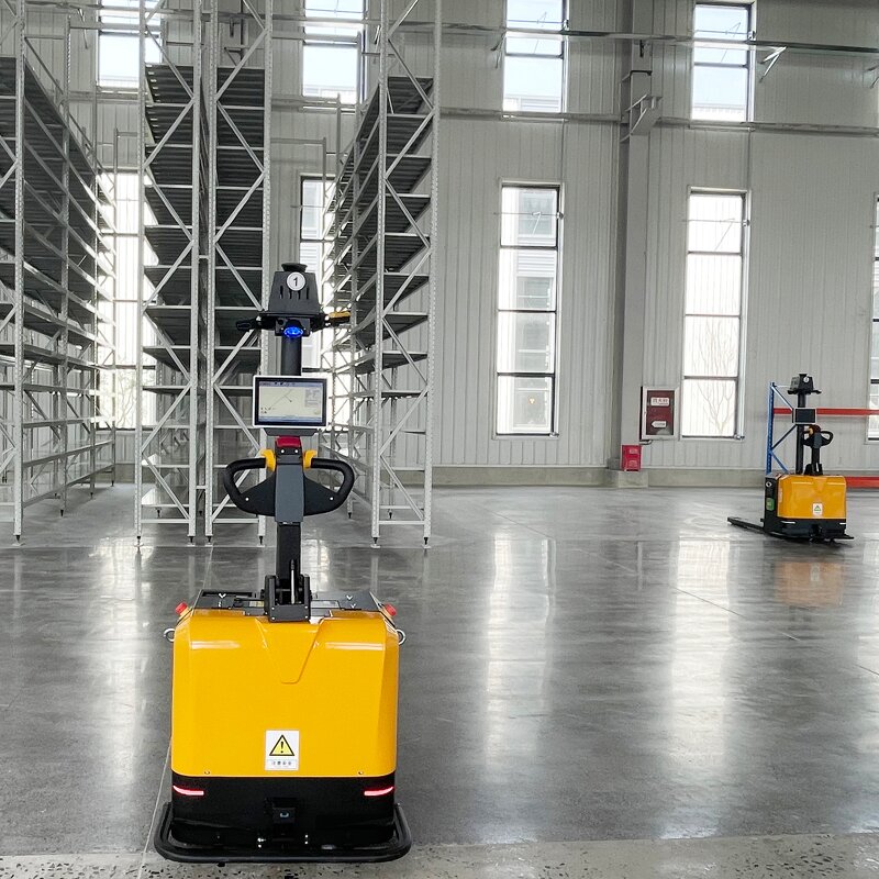 AGV Pallet Forklift Manufacturer - 2025 Newest Models 1000kg 1500kg with High Precision Stability AGV Forklift Jack Automatic Pallet Truck