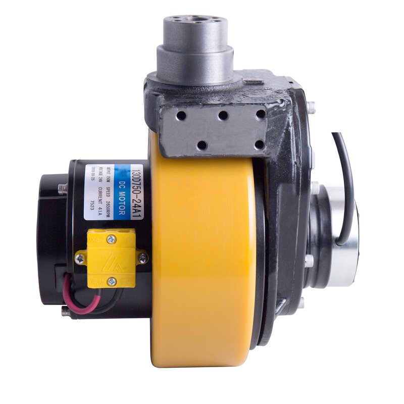 DC Motor Manufacturer - AMB155 High-Speed 3000rpm Permanent Magnet Waterproof Drive Wheel Assembly Forklift 750W 20A 24V Brushless