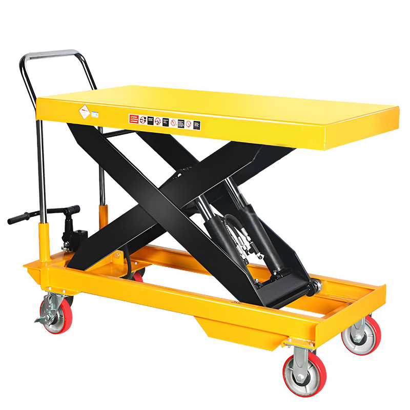 Electric Motor Platform Vehicle Manufacturer - Multiple Specifications Customizable 1000kg Lifting Table Hydraulic Cargo Lift for Restaurant