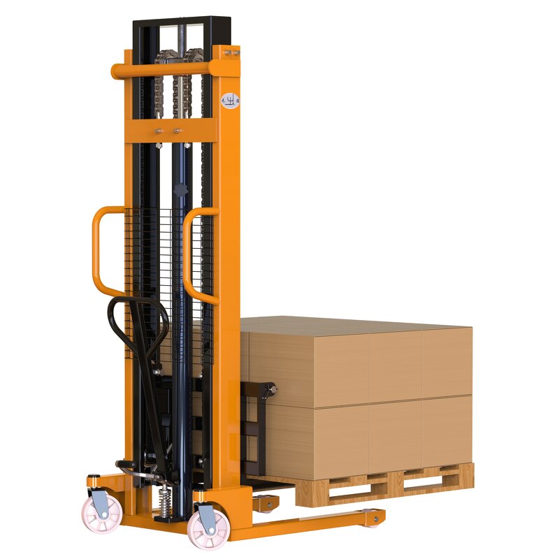 Manual Forklift Manufacturer - OEM High Efficiency Chinese with Hydraulic Pallet Lift Manual Stacker Truck