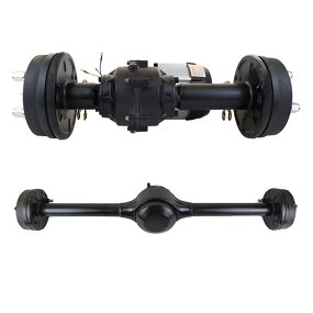 BLDC Brushless Permanent Magnet Rickshaw Motor Manufacturer - 72V 4000W 5kW Three Speed Rear Axle Controller Electric Car Motor 20A IP65