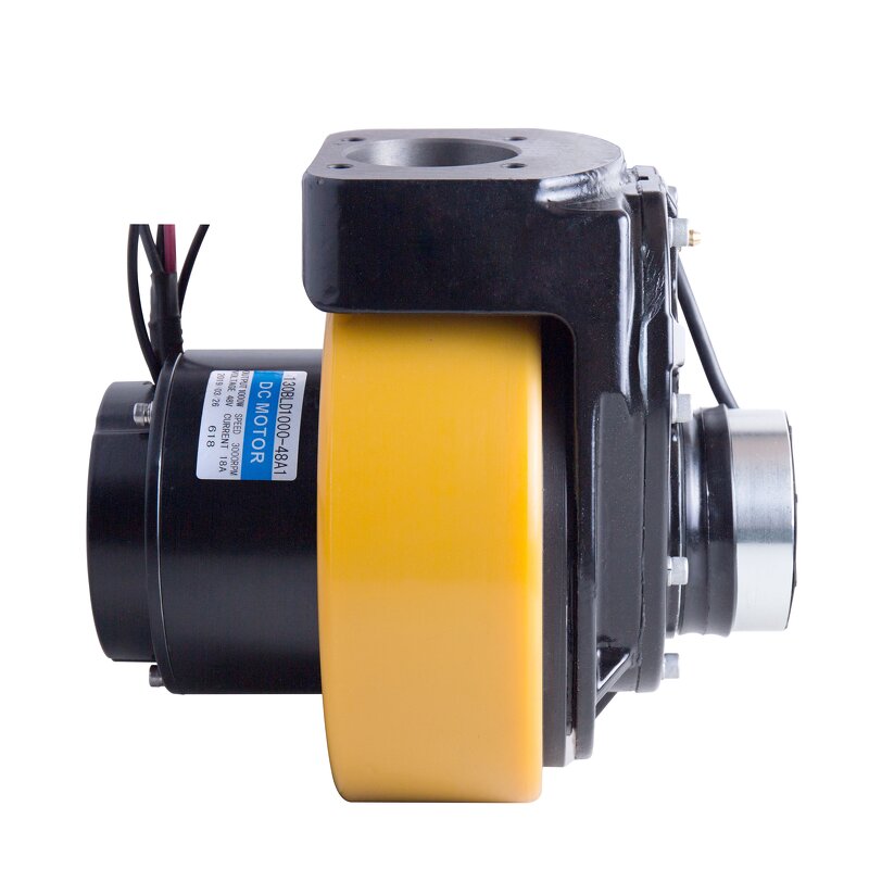 Drive Wheel Assembly Manufacturer - CCDJ High-Speed 3500rpm Permanent Magnet for Forklift 750W 20A 24V Brushless IP55 Waterproof Drive