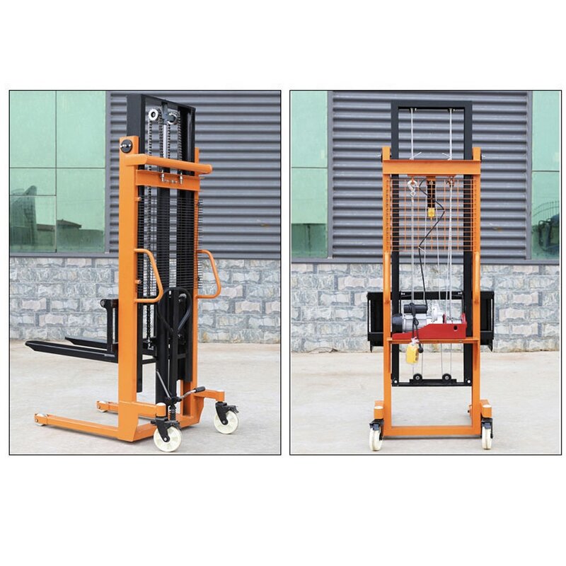 Manual Forklift Truck Manufacturer - Top 1ton 1.5ton 2ton 3ton 1.6m 2m 3m Lift Stacking Machine Hand Forklift Stacker