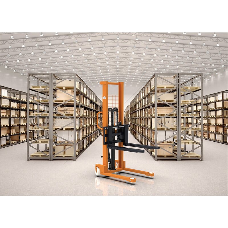 Hand Stacker Manufacturer - OEM Customized 1t 2t 3t 2000mm 1600mm Manual Hydraulic Forklift Manual Pallet Stacker