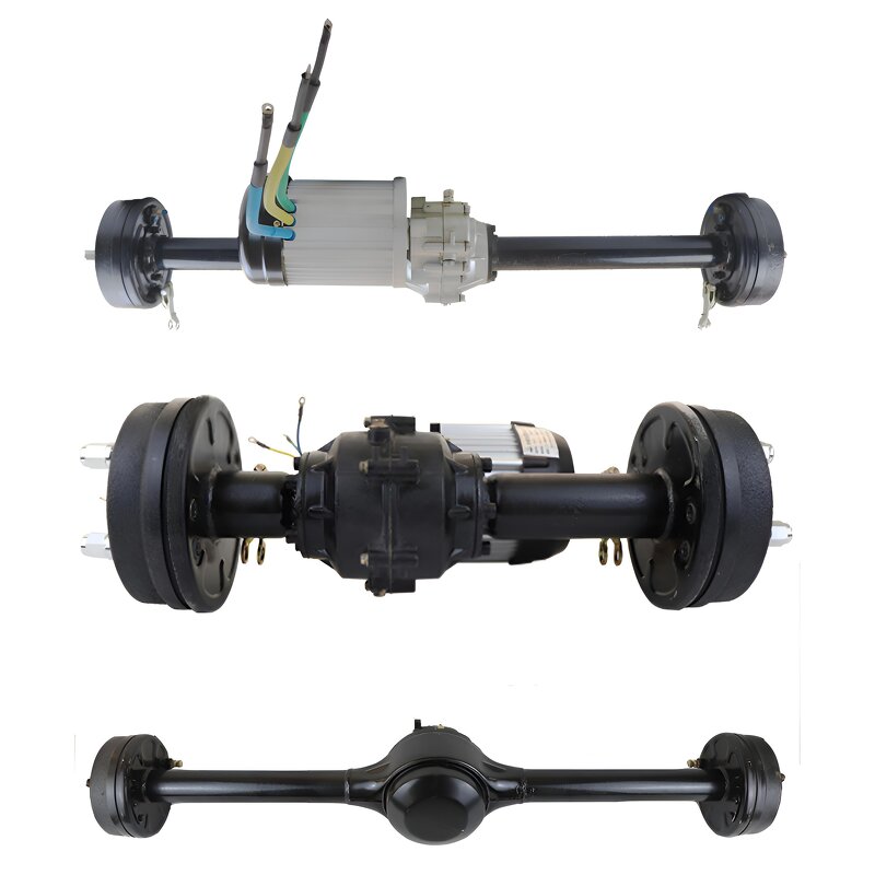 BLDC DC Brushless Motor Manufacturer - 72V 2000W-4000W 8mm Shaft 100rpm Rear Axle Controller Electric Rickshaws Boats 3000W RoHS Certified