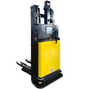 AGV Forklift Manufacturer - Electric High Quality 1Ton 1000MM Double-Sided Stacking Mobile Robot Wholesale Price