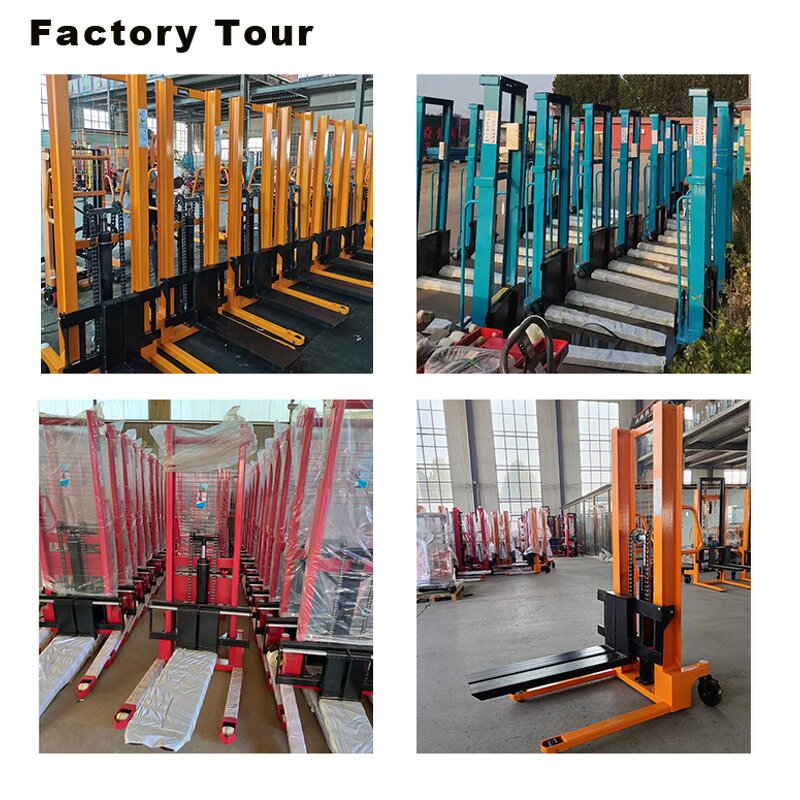 Manual Forklift Manufacturer - OEM High Efficiency Chinese with Hydraulic Pallet Lift Manual Stacker Truck