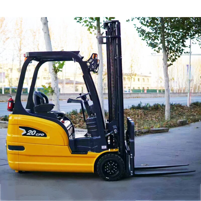 Counterbalance Forklift Manufacturer - New YUANDE 2-3 Ton Load Capacity Electric Hydraulic Lead-Acid Battery Forklift 85mm Lifting Height CE