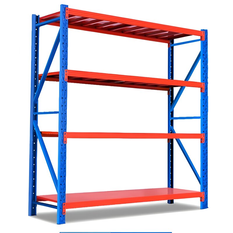 Steel Pallet Racks Manufacturer - 200kg-500kg Drive-In VNA Boltless Corrosion Protected 5-Layer Wire Mesh Decking Laminated