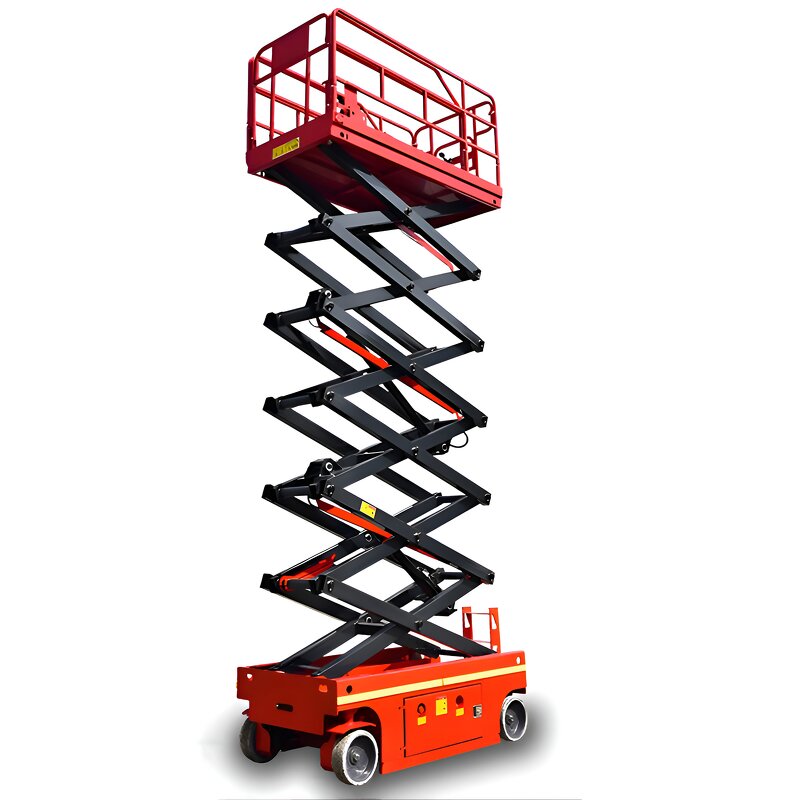 Mini Scissor Lift Platform Manufacturer - 1m 2m Aerial Work Elevated Scissors Lift Mini Lifter 350kg 300kg Capacity