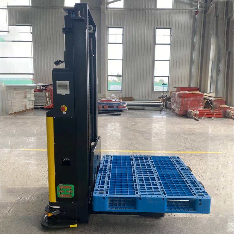 AGV Stacking Robot Manufacturer - Automatic 1T 2T Steel Pallet Efficient Guided Automated Warehouse Storage for Construction Hotels Various