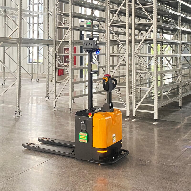 Automated Electric Handling Robot Forklift Manufacturer - Manufacturer Direct Sales AGV Forklift Pallet Truck Accelerating Inventory Management