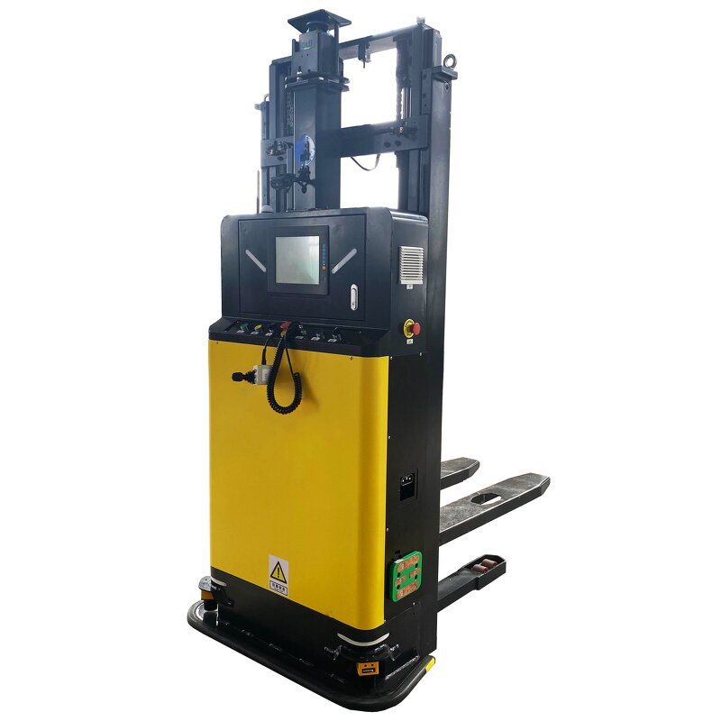 Steel Electric AGV Car Manufacturer - 1000kg 1500kg 2000kg Pallet Truck New Automated Guided Vehicle Forklift AGV Stacker Chain Sling Laser