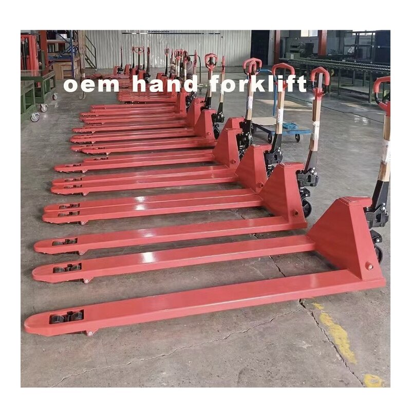 Mini Hydraulic Manual Forklift Manufacturer - Yuande 2 Ton 2500 Kg Small Pallet Truck Pump Jack with CE Used for Sale