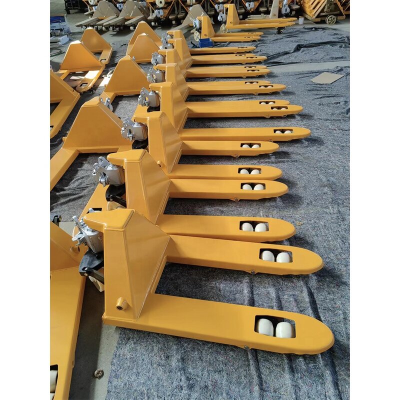 Manual Lifter Hydraulic Hand Transportation Pallet Jack Truck Manufacturer - Yuande 1Ton Mini Handle for Wholesale