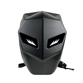 Motorcycle Backpack Manufacturer - Hot Fashion LED Knight for Men Black Waterproof Hard Shell with DIY Display Eyes