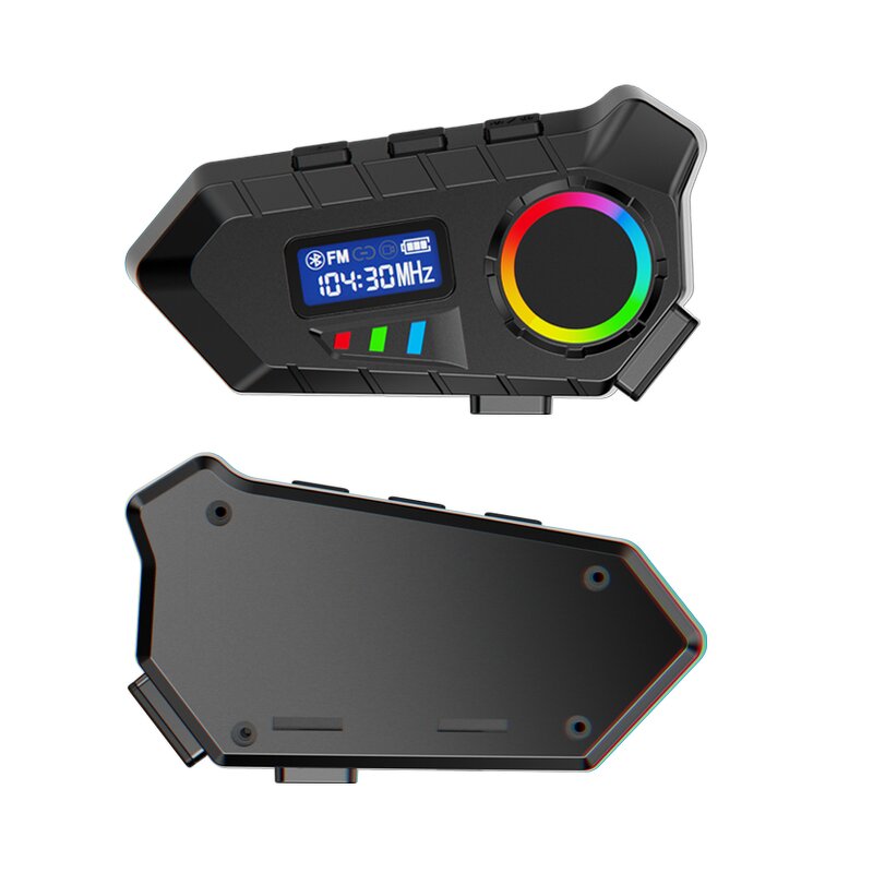 Wireless Helmet Headset Manufacturer - IP65 Waterproof Y30 for Motorcycles BT Earphones Digital Display LED Battery Indicator JL