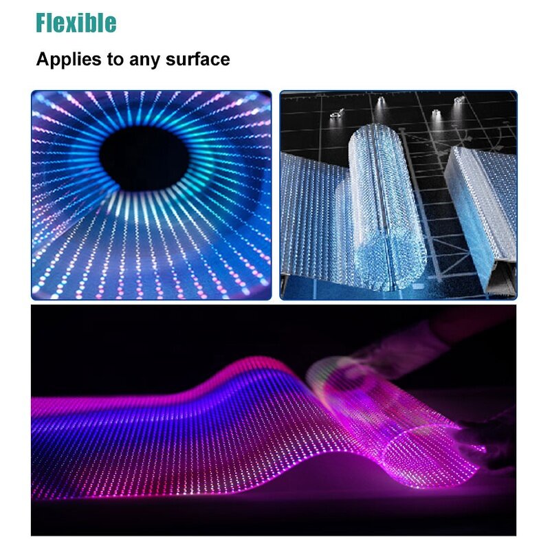 Crystal Flex LED Film Manufacturer - Roll-Up Screen Transparent Display for Advertising Digital Signage Billboard Elevator