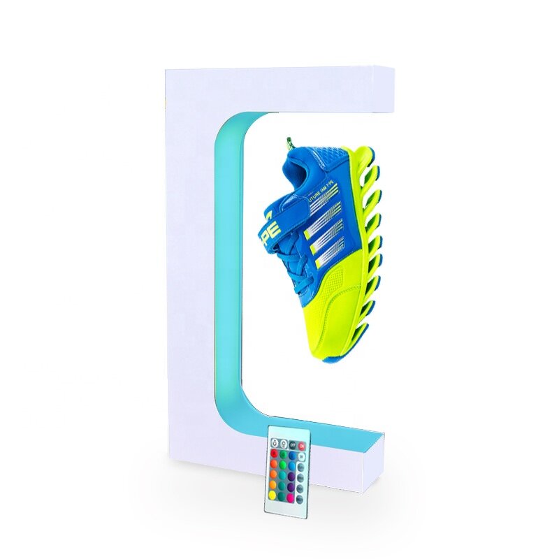 Magnetic Floating Sneakers Display Manufacturer - Customization LED Light Function Levitating Sport Shoes As Display