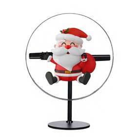 Holographic LED Fan Manufacturer - Small 30cm Christmas Desktop Indoor Advertising Display Projector with Case OEM