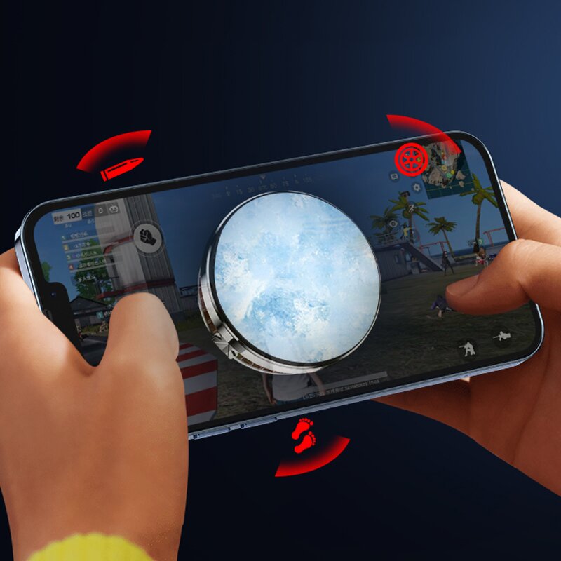 Phone Radiator Manufacturer - X18 Portable with Magnetic Air Cooling and Fan Gaming Back Cooler Features Ring Light