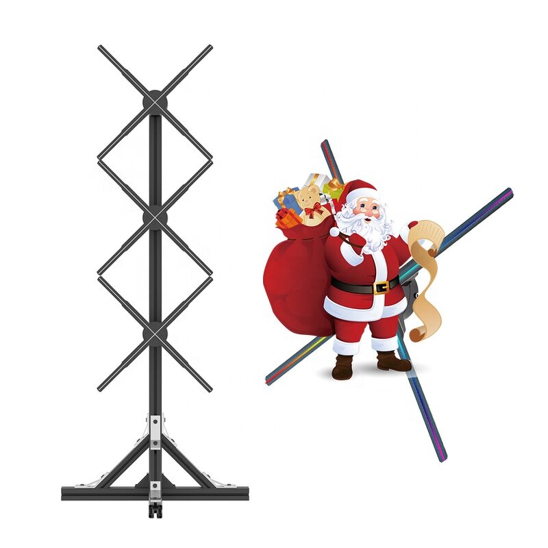 3D Holographic LED Fan Manufacturer - 50cm Diameter Indoor Education Projector Display Advertising OEM