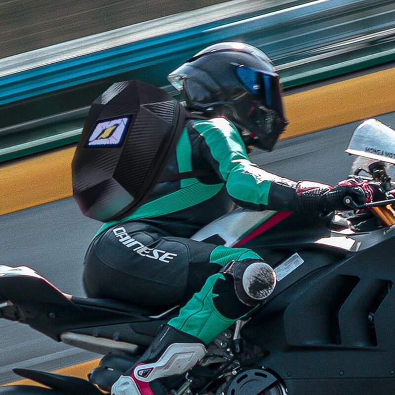 LED Knight Backpack Manufacturer - Luminous for Motorcycle Riders Advertising Decoration Park Safe Wireless BT App Control