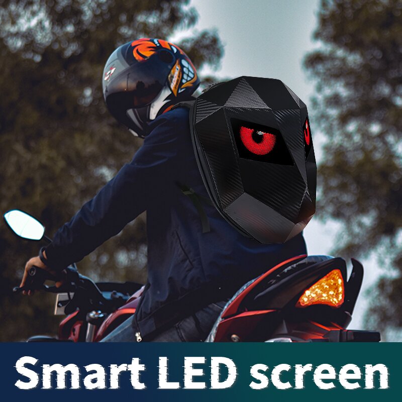 LED Knight Backpack Manufacturer - Luminous for Motorcycle Riders Advertising Decoration Park Safe Wireless BT App Control