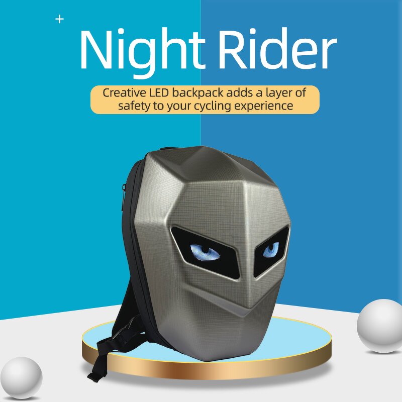 LED Backpack Manufacturer - 2024 Dynamic Eyes Light-Emitting Diode for Motorcycles for Advertising & Rider Biker Use
