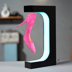 Magnetic Levitation Display Rack Manufacturer - Floating Shoes Rotating Shoe Rack Innovative Advertising Magnetic Float
