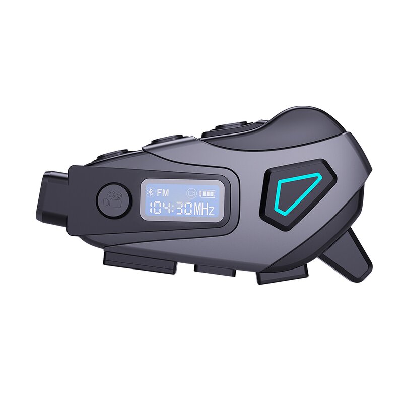 Motorcycle Helmet Manufacturer - Latest Model K10 High Definition Video Dashcam FM Radio APP Headset LED Battery Indicator