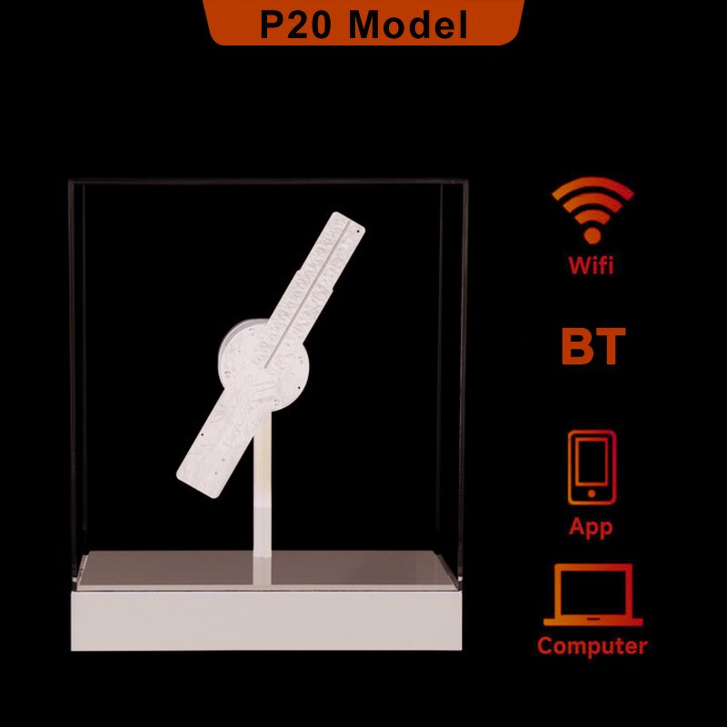 Hologram Gift Display Manufacturer - Mini Table Type High Resolution 3D Hologram Projector Fan Advertising Equipment