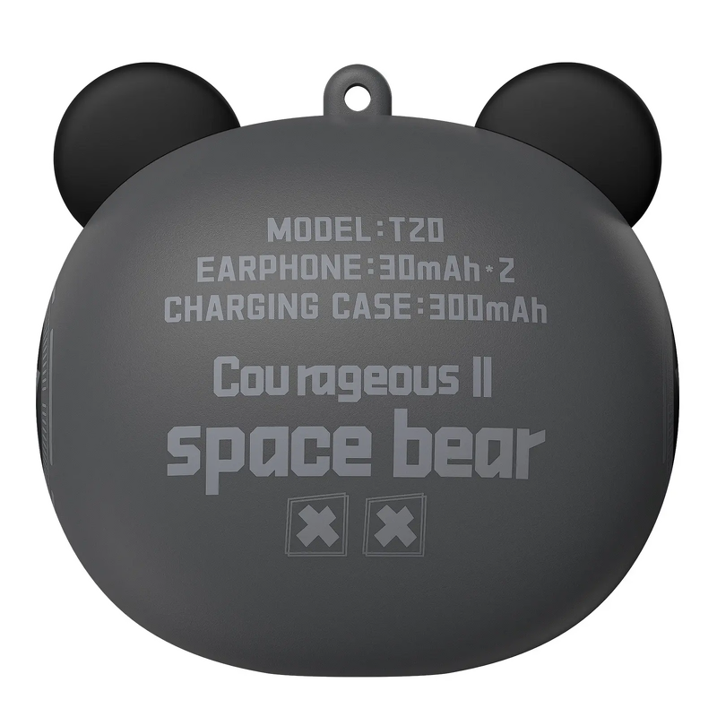 TWS Gaming Earphone Manufacturer - 2025 New Model Panda Style Creative Cartoon Design Low Latency Bear Image with Different Face