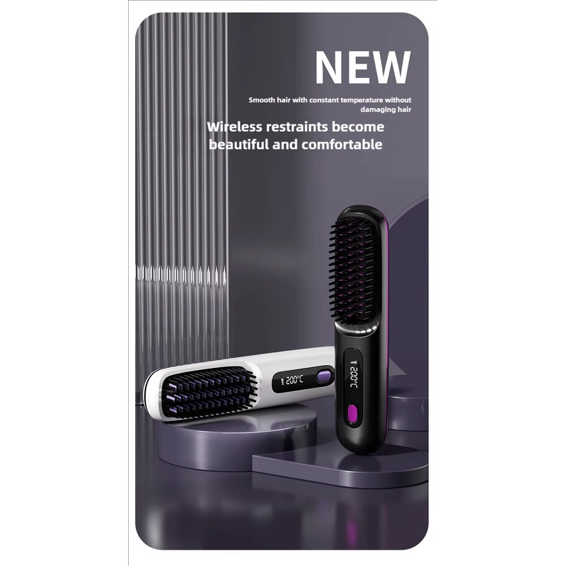 Hair Straightener Comb Manufacturer - 2024 Most Popular Private Label Fast Pressing Hot Comb Custom for Women