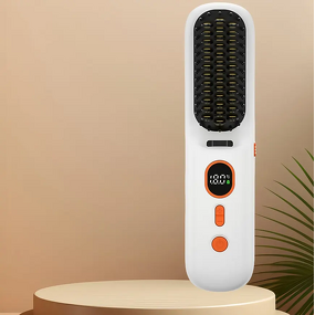 Rechargeable Hair Straightener Manufacturer - Portable Wireless Straightening Comb Negative Ion Type C Dual-purpose Electric Splint Fluffy Curl